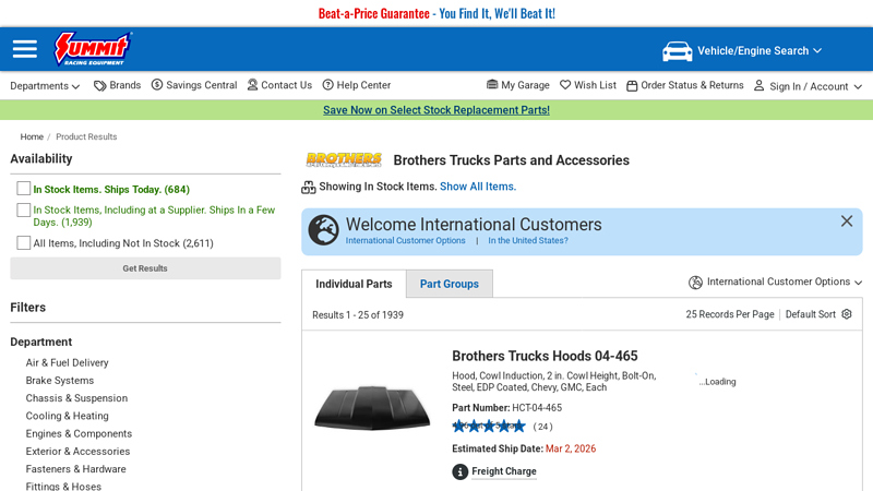 Brothers Trucks brothers chevrolet truck parts