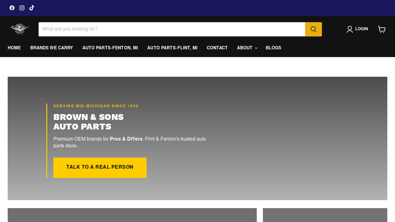 Brown and Sons Auto Parts browns auto parts