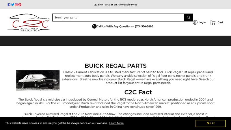 Buick Regal Parts buick regal car parts