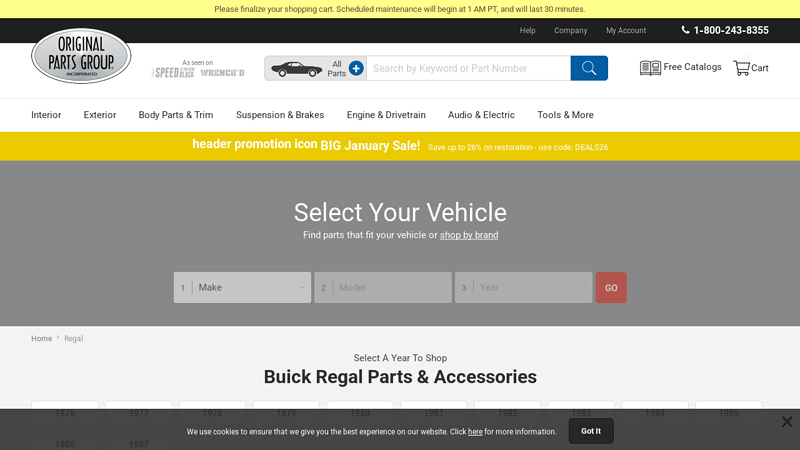Buick Regal Parts & Accessories @ OPGI.com buick regal car parts