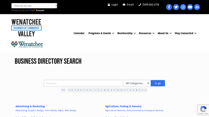 Business Directory Search auto parts wenatchee