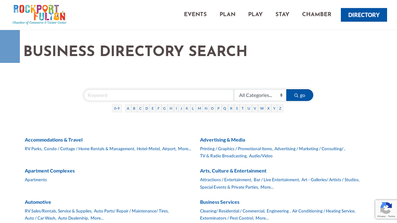 Business Directory Search rockport auto parts