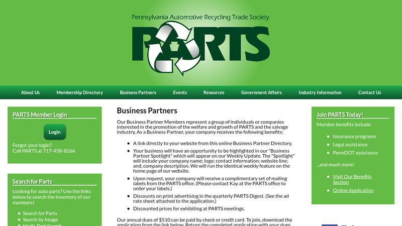 Business Partners fisher auto parts mechanicsburg pa