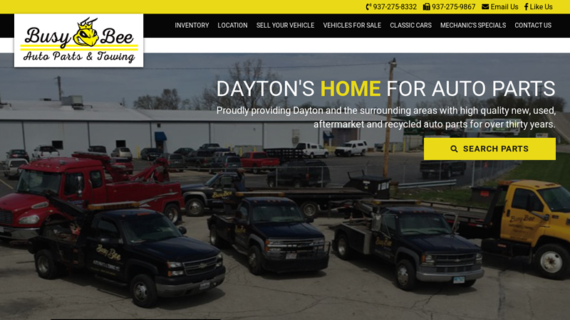 Busy Bee Auto Salvage used auto parts dayton ohio