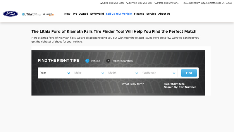 Buy New Tires in Klamath Falls auto parts klamath falls