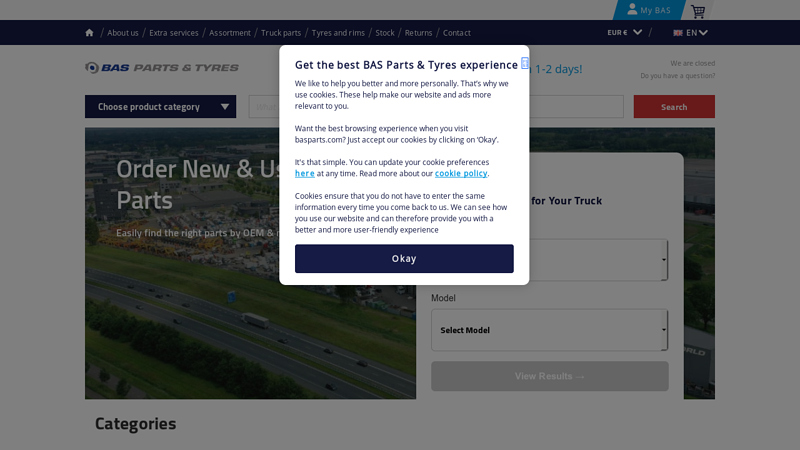 Buy new & used truck parts online reading truck body parts catalog