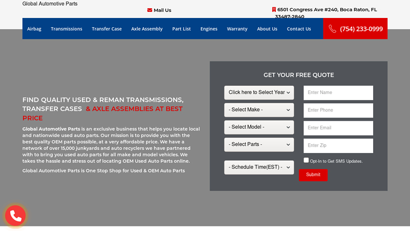 Buy Used Auto Parts Online auto parts boca raton