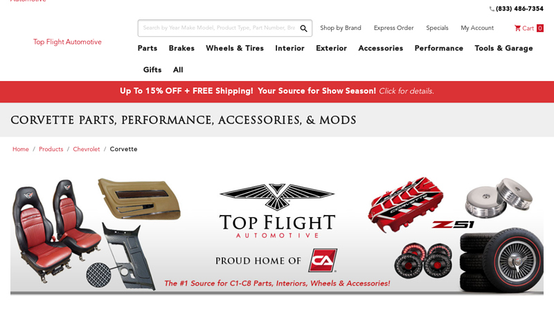 C1-C8 Corvette Parts (1953-2025) corvette parts cars for sale