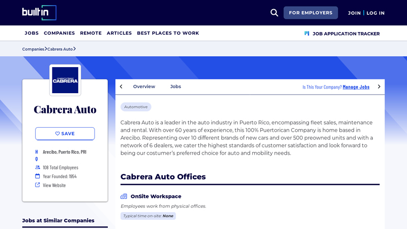 Cabrera Auto Careers, Perks + Culture cabrera auto parts