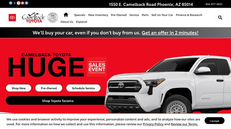 Camelback Toyota camelback toyota parts