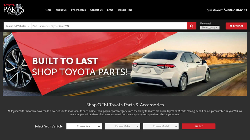 Camelback Toyota Parts: Toyota Parts Factory camelback toyota parts