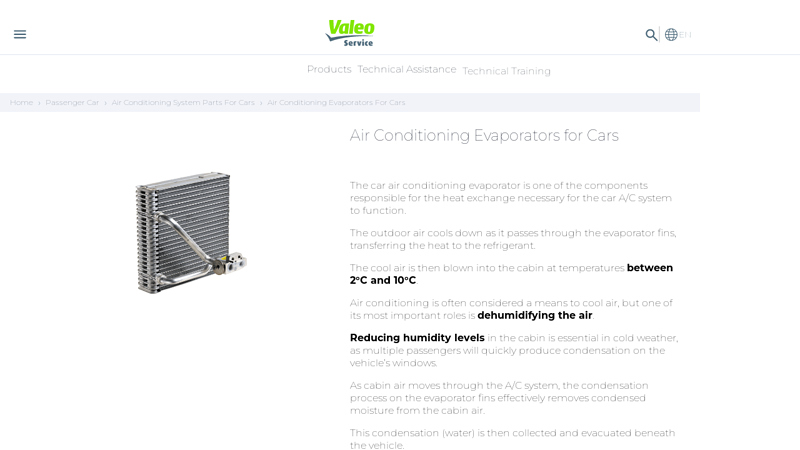Car Air Conditioning Evaporators car ac parts