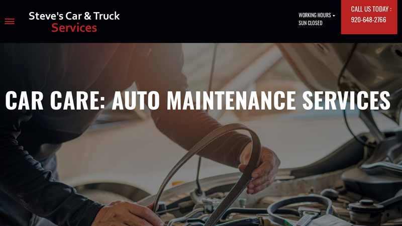 Car and Truck Repair Services steve's auto parts