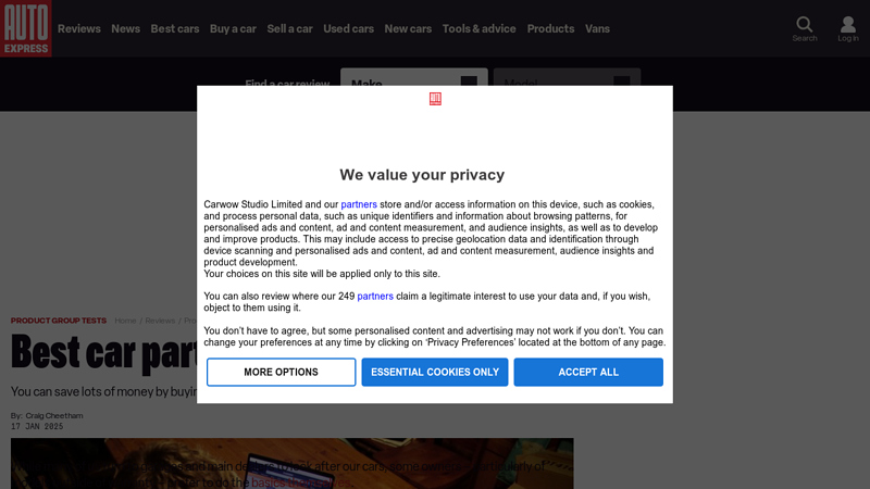 car part websites 2025 car parts websites