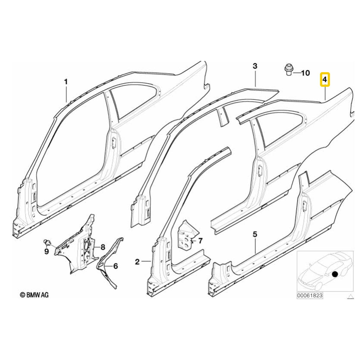 Car Parts Bmw E46 guide