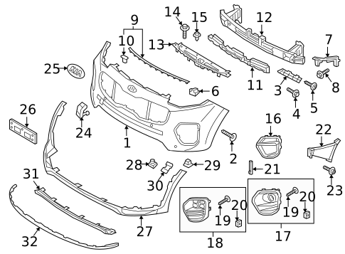 Car Parts Kia Sportage guide