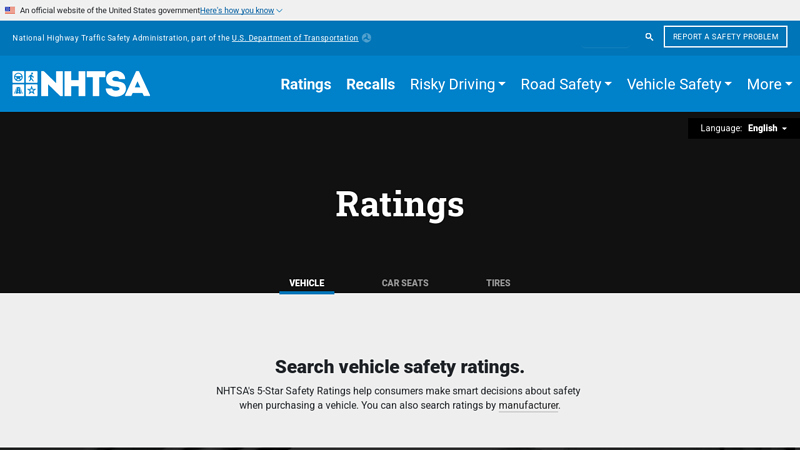 Car Safety Ratings pull-a-part toyota camry le modelo 2003