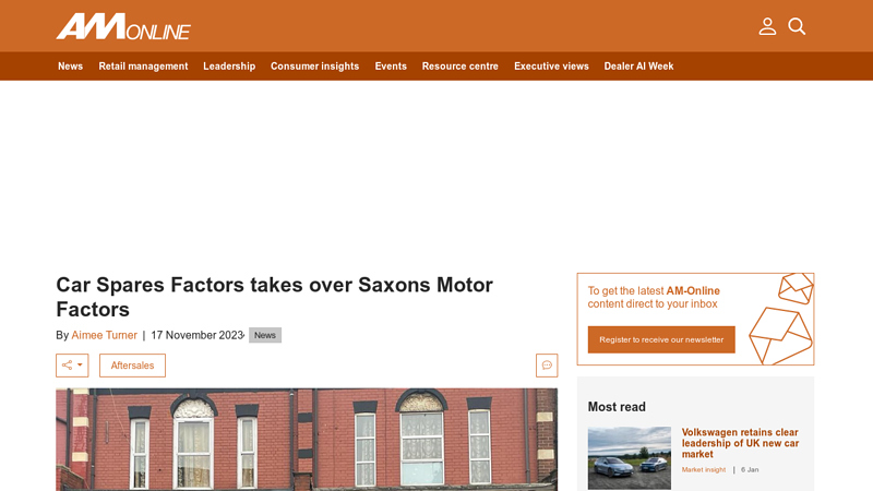Car Spares Factors takes over Saxons Motor Factors cfs car parts reading