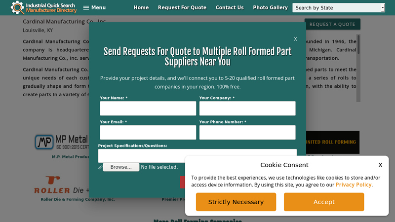 Cardinal Manufacturing Co., Inc. cardinal auto parts