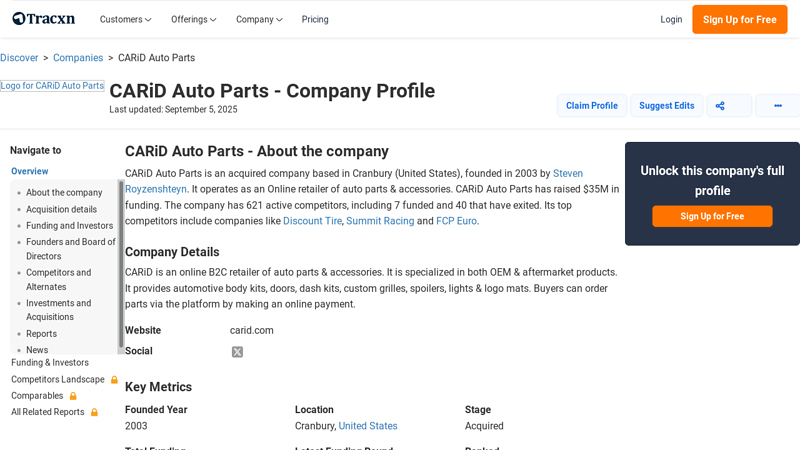 CARiD Auto Parts carid auto parts