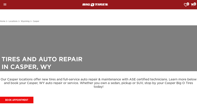 Casper, WY Auto Service & Tires auto parts casper wy
