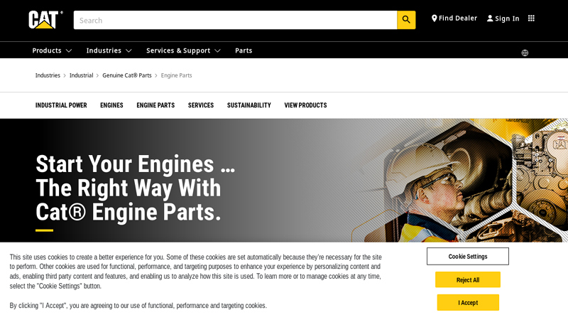 Cat Engine Parts for Your Equipment caterpillar motor parts
