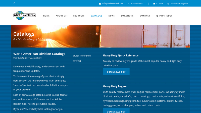 Catalogs s & s truck parts