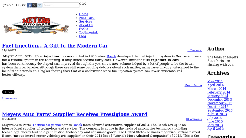 Category: Bosch Automotive meyers auto parts