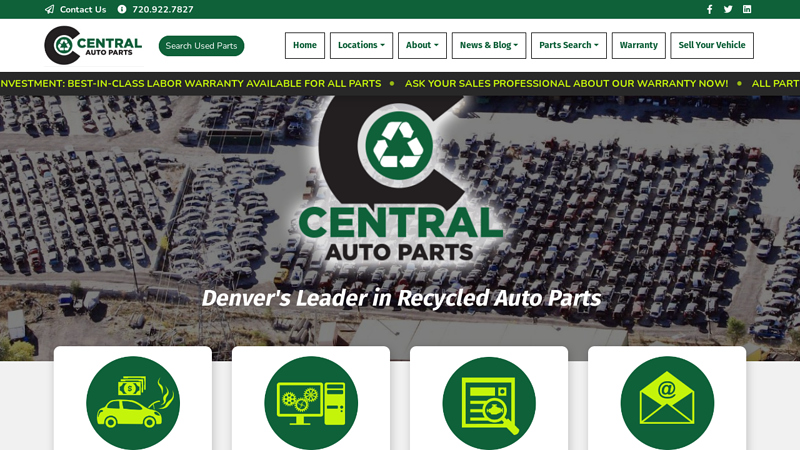 Central Auto Parts used car parts denver