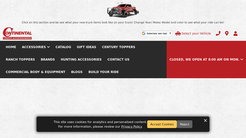 Century century truck caps parts