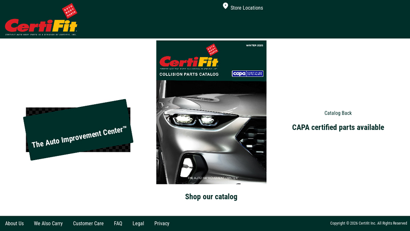 Certifit Auto Body Parts certifit auto body parts near me