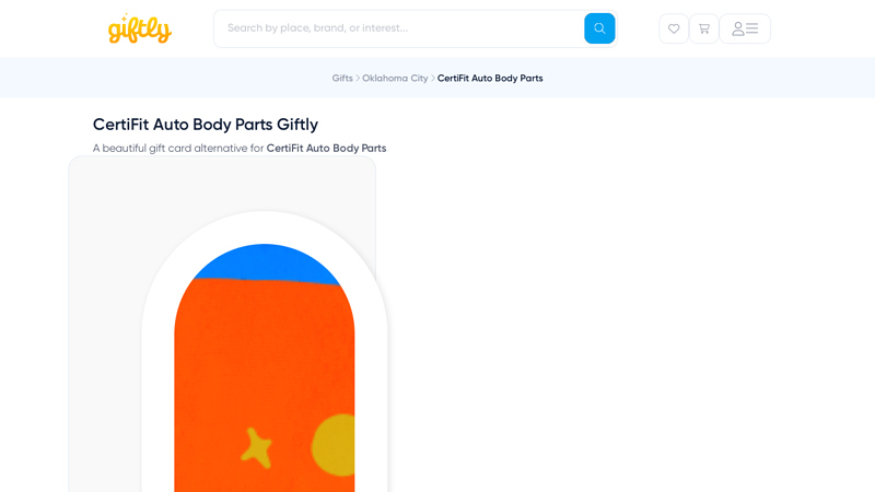 CertiFit Auto Body Parts Gift & Greeting Cards certifit car parts okc