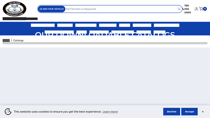 C&G Ford Parts' Catalogs 1937 ford parts