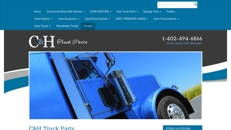 C&H Truck Parts semi truck junkyard parts near me