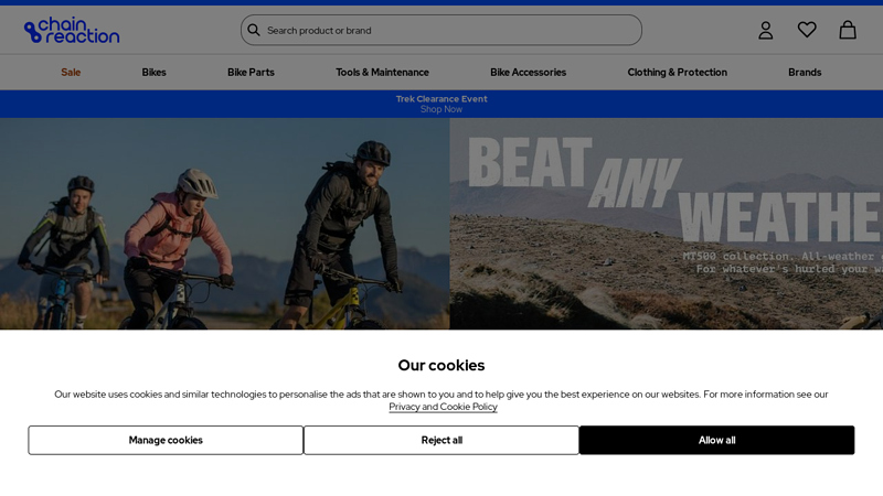 Chain Reaction car parts com español