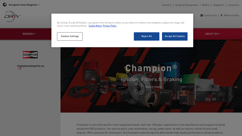 Champion champion auto parts
