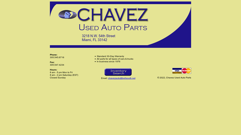 Chavez Used Auto Parts american used auto parts miami