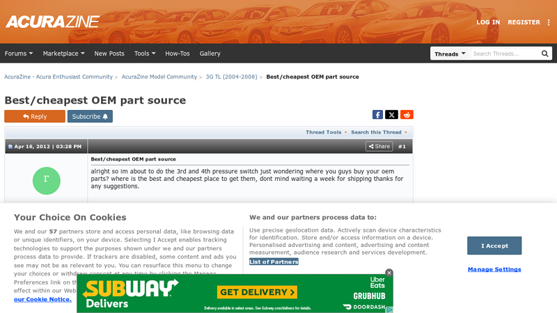 /cheapest OEM part source oem used auto parts reviews