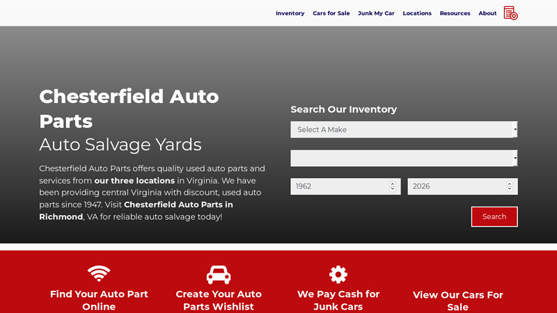 Chesterfield Auto Parts chesterfield auto parts genito