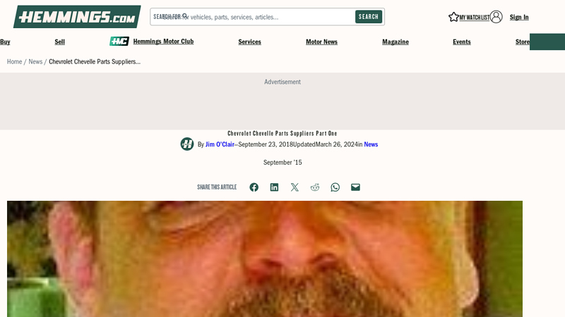 Chevrolet Chevelle Parts Suppliers Part One chevelle parts car