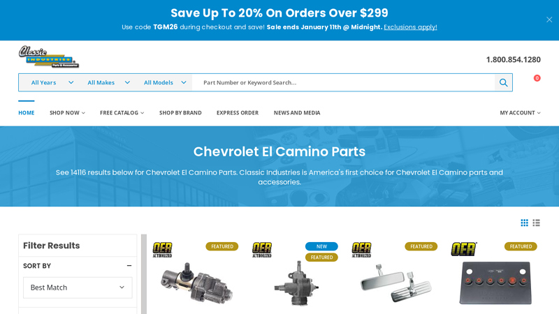 Chevrolet El Camino Parts el camino auto parts