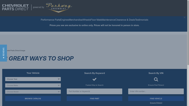 Chevrolet Parts Direct chevrolet truck parts catalog