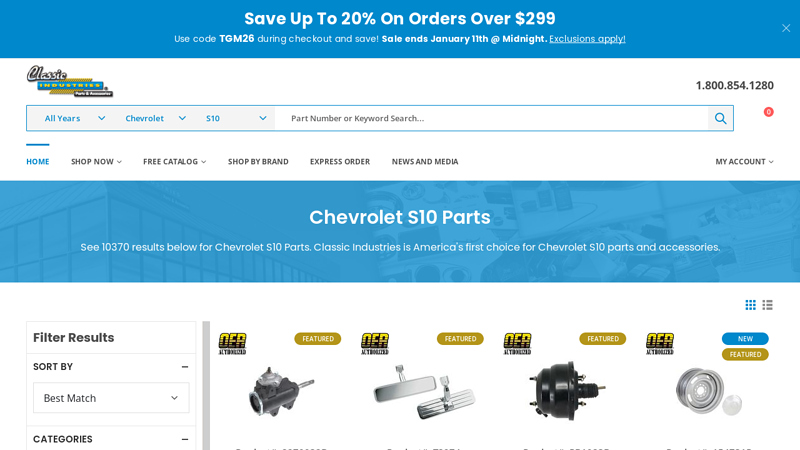 Chevrolet S10 Parts s10 auto parts