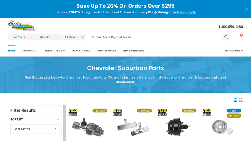 Chevrolet Suburban Parts chevy suburban auto parts