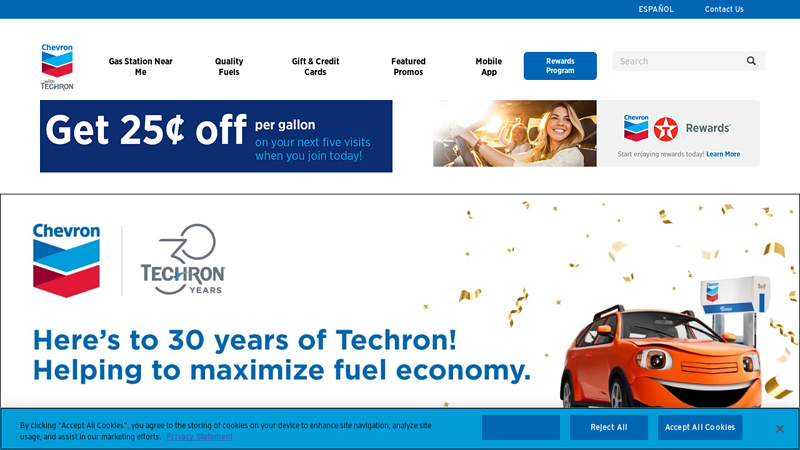 Chevron with Techron (US) mcdonough used auto parts covington ga