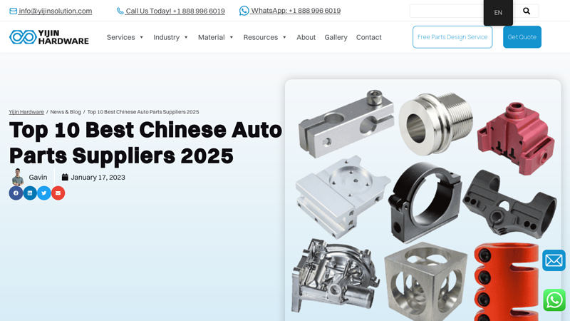 Chinese Auto Parts Suppliers 2025 ali baba auto parts
