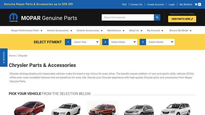 Chrysler Parts & Accessories chrysler 300c car parts