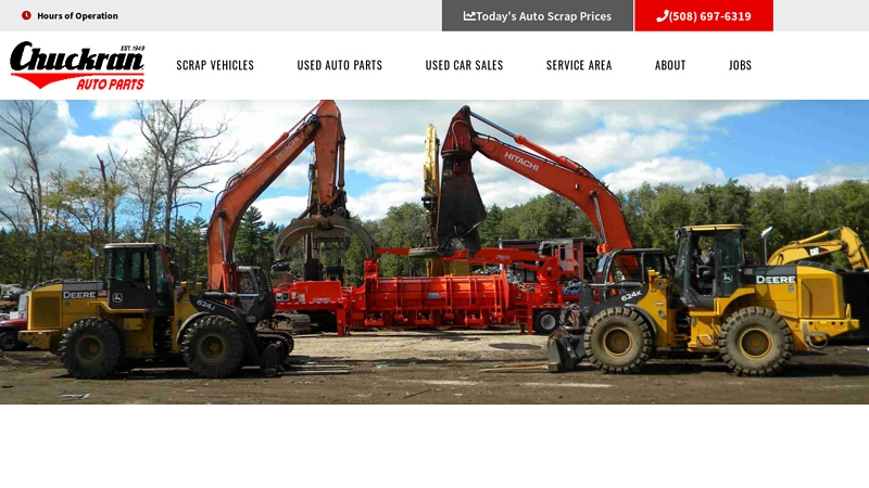 Chuckran Auto Parts used truck parts massachusetts