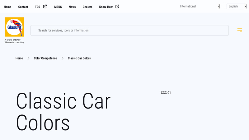 Classic Car Colors car part painting