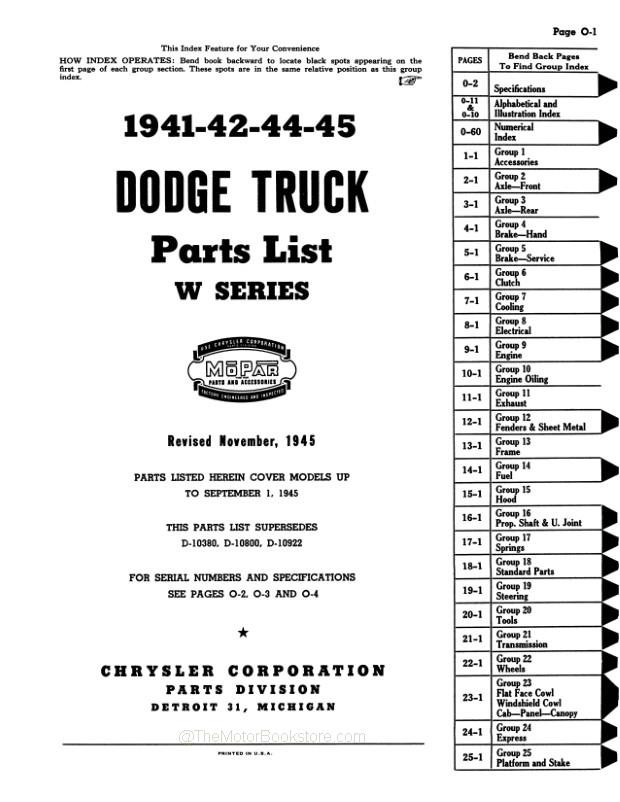 Classic Dodge Truck Parts guide
